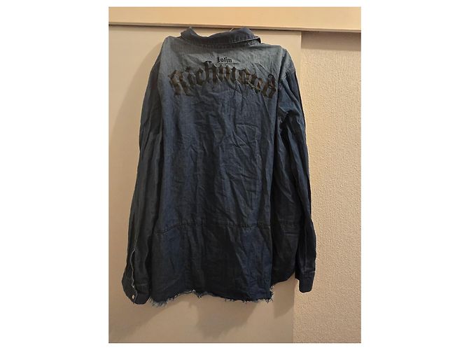 John Richmond Denim-Hemd Blau - Ansicht 10