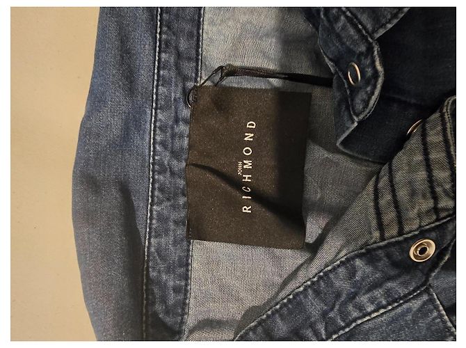 John Richmond Denim-Hemd Blau - Ansicht 2