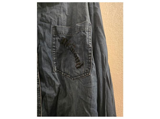 John Richmond Denim-Hemd Blau - Ansicht 8