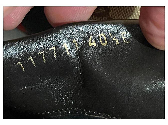 Sneakers Gucci in Tela Monogram con Striscia Web Marrone Multicolore - vista 12