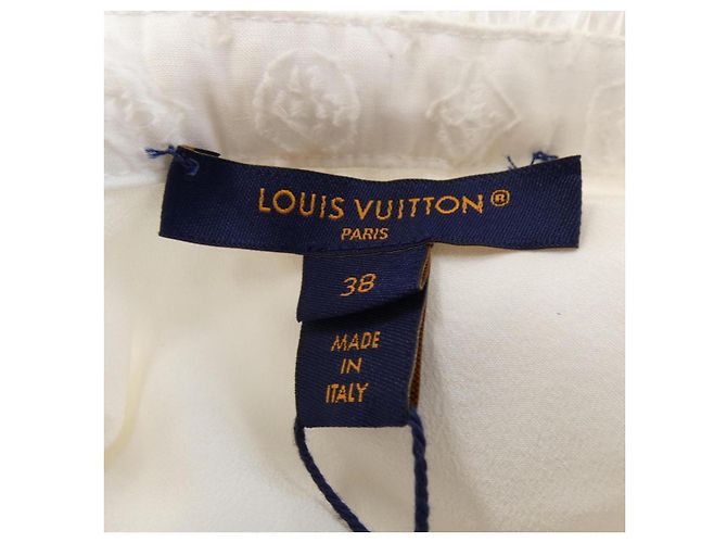 Abito Louis Vuitton Bianco - vista 4