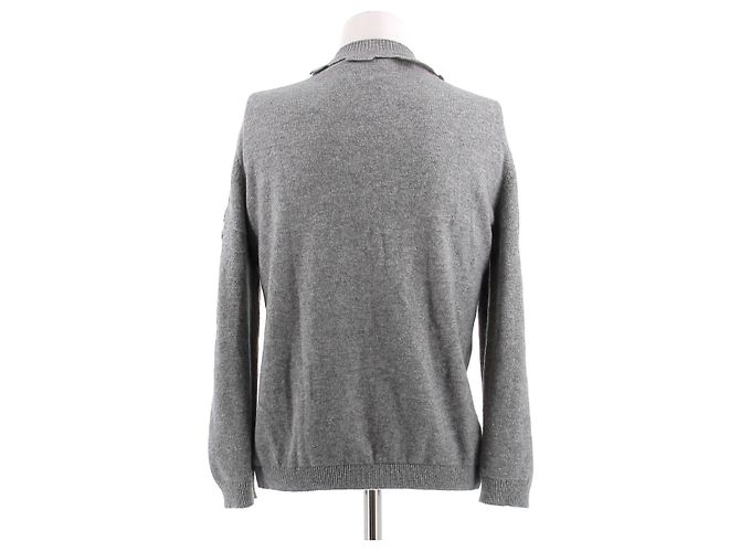 Barrie Grauer Kaschmir-Cardigan mit Details - Ansicht 2