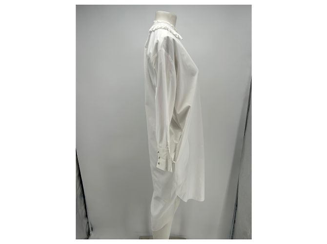 Patricia Blanchet Vestido Largo Blanco Prune Gold Schmidt - vista 4