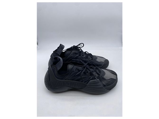 Lanvin Sneaker Schwarz Polyester Größe 42 - Ansicht 4