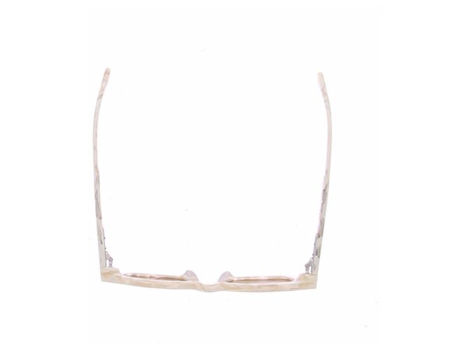 Autre Marque Sonnenbrille mit Marmorprint Beige - Ansicht 6