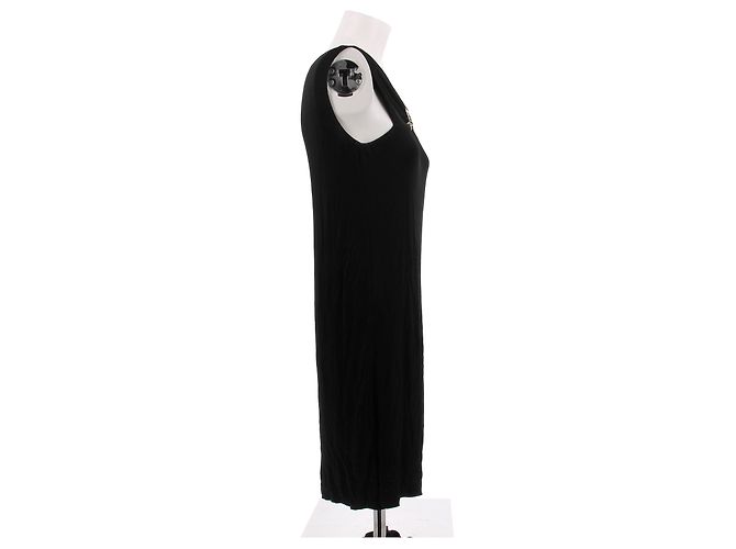 Schwarzes Viscose Kleid Gucci By Tom Ford M - Ansicht 4