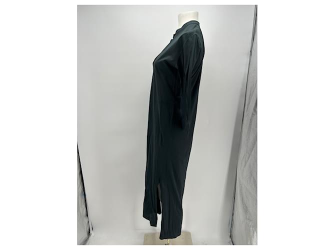 Vestido Eres de algodón verde - vista 3