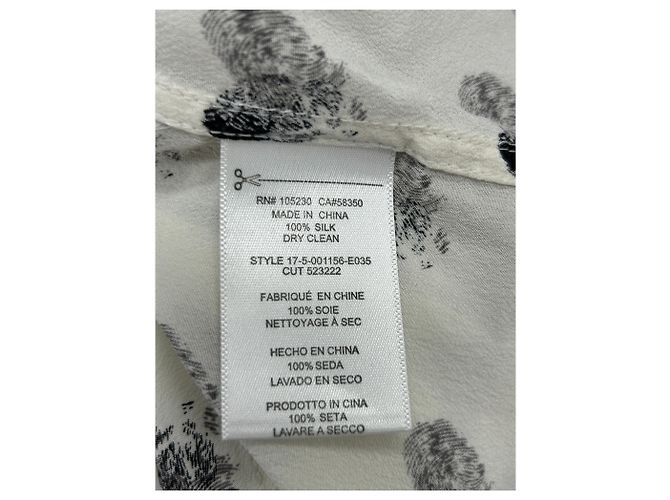 Equipment Camicia bianca con cuori Bianco - vista 6