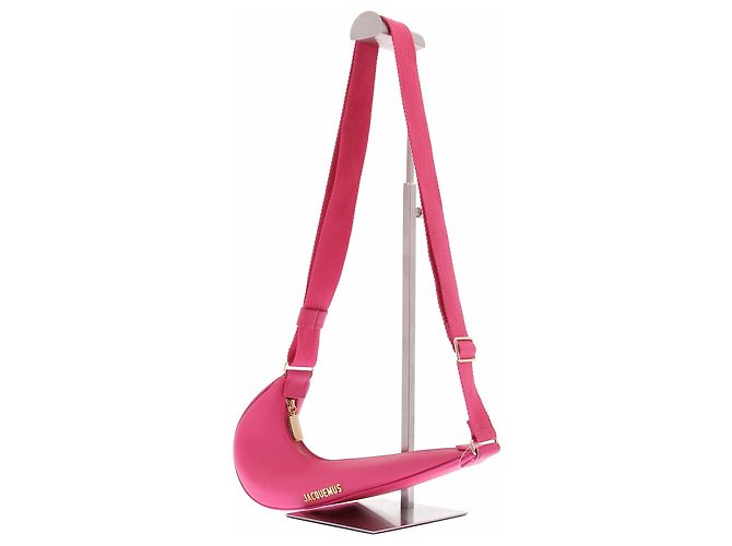 Borsa Jacquemus x Nike Swoosh Rosa in Pelle - vista 2