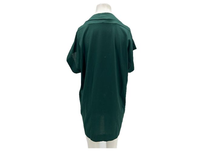 Camiseta larga verde Eres - vista 2