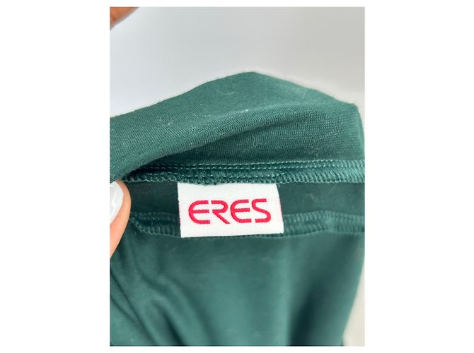Camiseta larga verde Eres - vista 5