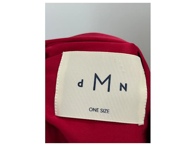 DMN Camisa de seda roja - vista 5