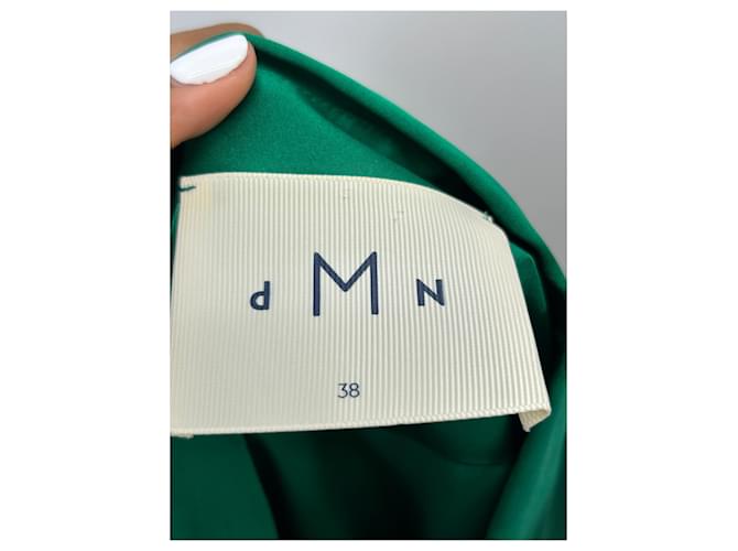 DMN Camisa de seda verde - vista 5