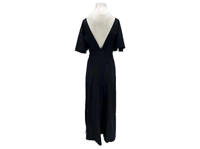 Vestido de algodón negro Eres - vista 2