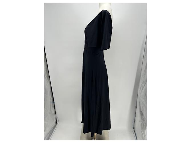 Vestido de algodón negro Eres - vista 3