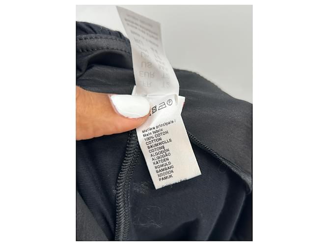 Vestido de algodón negro Eres - vista 6
