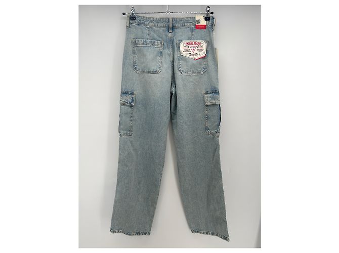 Vaqueros Guess de denim crudo azul algodón talla 28 - vista 2
