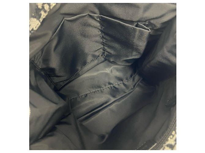Christian Dior Trotter Muster Mini Tote Bag Schwarz - Ansicht 9
