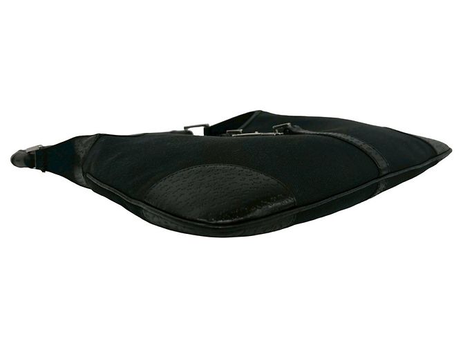 Borsa Gucci Bamboo Jackie Nero - vista 7