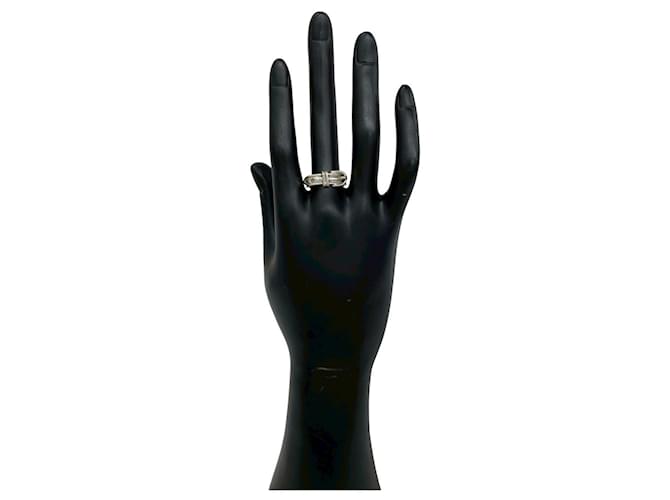 Hermès Hermes Vintage Ring Gürtel Silber - Ansicht 2
