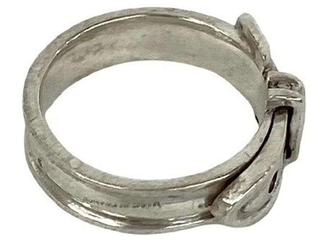 Hermès Hermes Vintage Ring Gürtel Silber - Ansicht 5