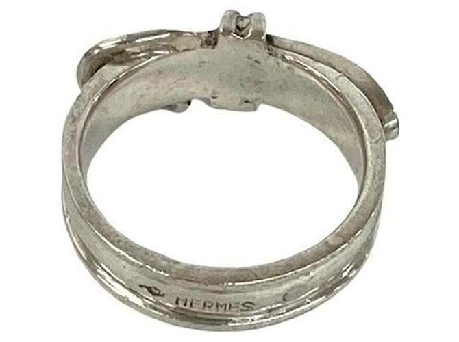 Hermès Hermes Vintage Ring Gürtel Silber - Ansicht 6