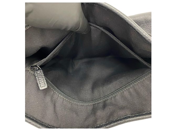 Borsa Tote Gucci in pelle nera Nero - vista 10