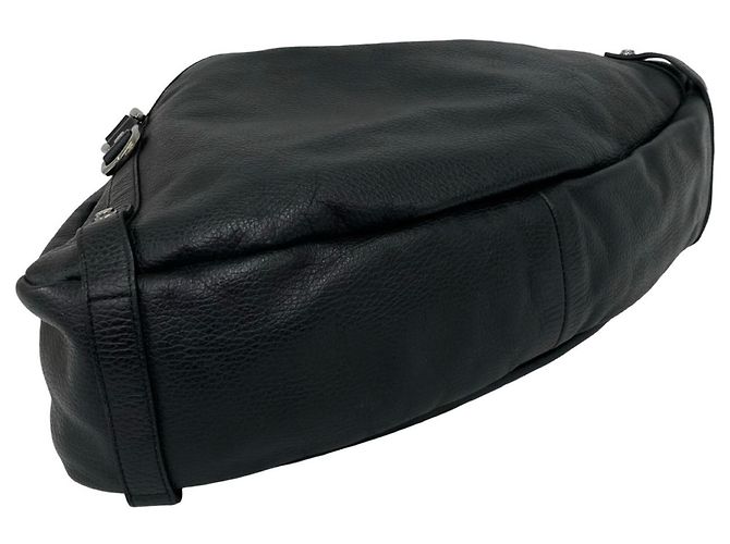 Borsa Tote Gucci in pelle nera Nero - vista 7