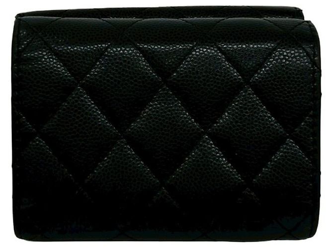 Cartera tríptico Matelassé Coco Mark de Chanel Negro - vista 2