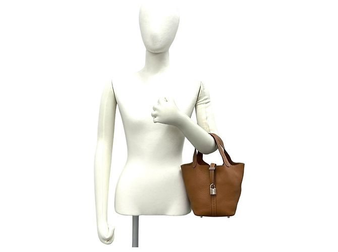 Hermès Hermes Picotin Lock PM Handtasche Braun - Ansicht 2
