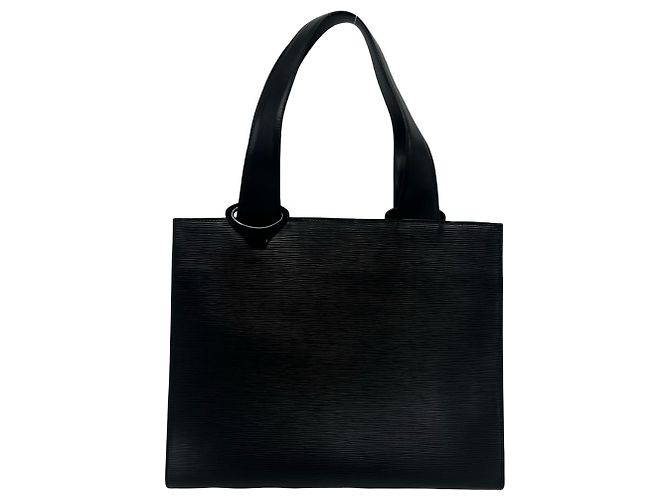 Louis Vuitton Gemmo Epi Leder Tote Bag Schwarz - Ansicht 3