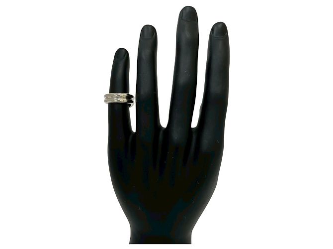 Tiffany & Co Anello Tiffany Vintage Double Curved Argento - vista 2