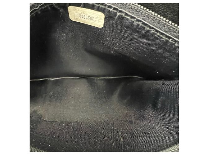 Chanel Vintage Matelassé Coco Mark Schultertasche Schwarz - Ansicht 10