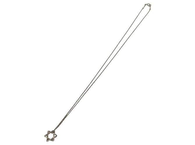 Tiffany & Co Collana Tiffany Vintage Star of David Argento - vista 5