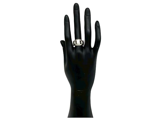 Hermès HERMES Vintage Cassiopeia Ring Silber - Ansicht 2