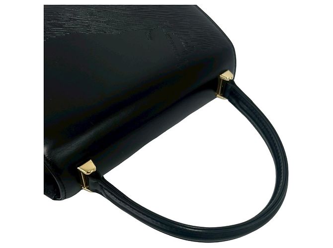 Louis Vuitton Vintage Athens Opera Lederhandtasche Schwarz - Ansicht 4