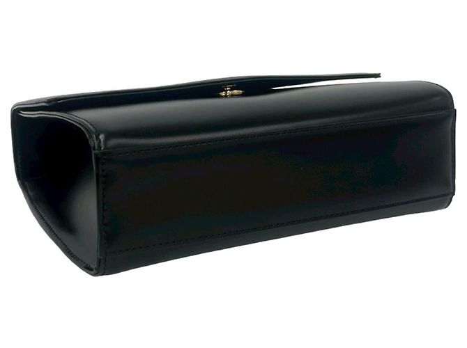 Louis Vuitton Vintage Athens Opera Lederhandtasche Schwarz - Ansicht 7