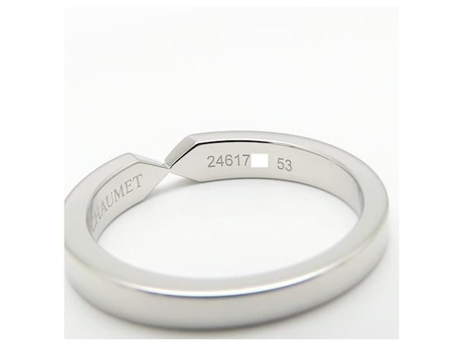 Chaumet Joséphine Triomphe Ehering Silber - Ansicht 5