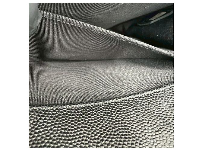 Borsa a tracolla Chanel Boy Chanel Coco Mark Nero - vista 10