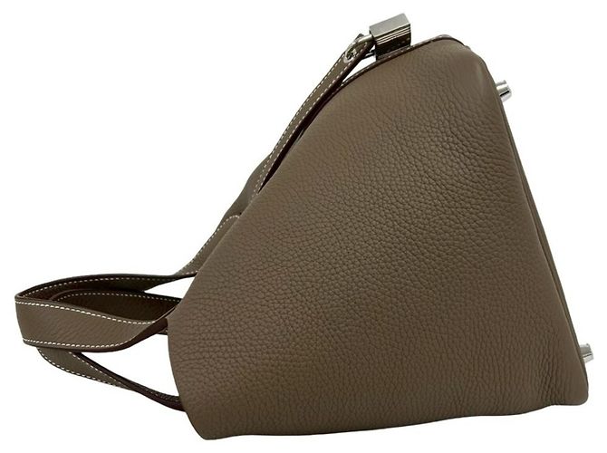 Hermès HERMES Picotin Lock PM Handtasche Beige - Ansicht 5