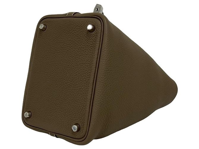 Hermès HERMES Picotin Lock PM Handtasche Beige - Ansicht 8