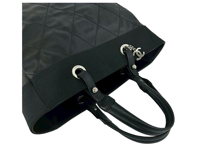 Timeless Borsa Tote Chanel Paris Biarritz MM Nero - vista 4