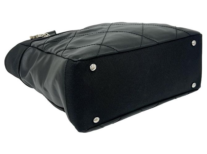 Chanel Paris Biarritz PM Leder Tote Bag Schwarz - Ansicht 7