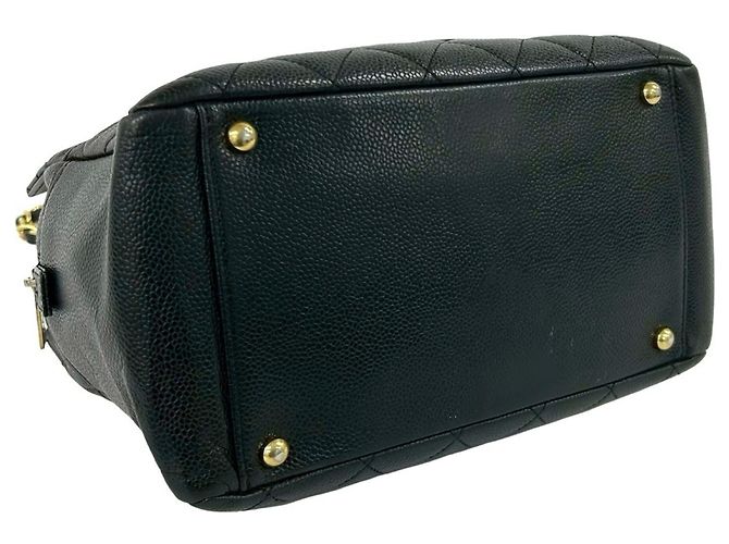 Chanel PTT Matelassé Coco Mark Semi Shoulder Bag Nero - vista 7
