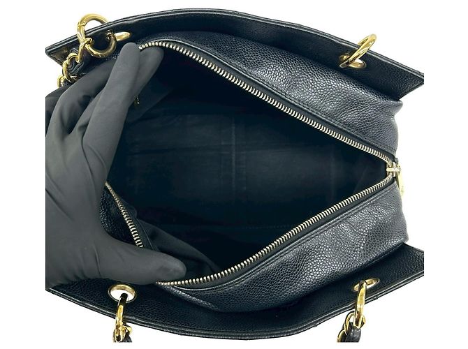 Chanel PTT Matelassé Coco Mark Semi Shoulder Bag Nero - vista 9
