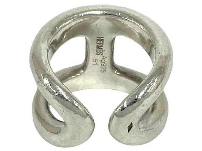 Ring Hermès Anello Osmo di HERMES in Argento 925 - vista 6