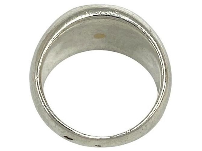 Ring Hermès Anillo Sellier Hermes Plata Dorado - vista 6