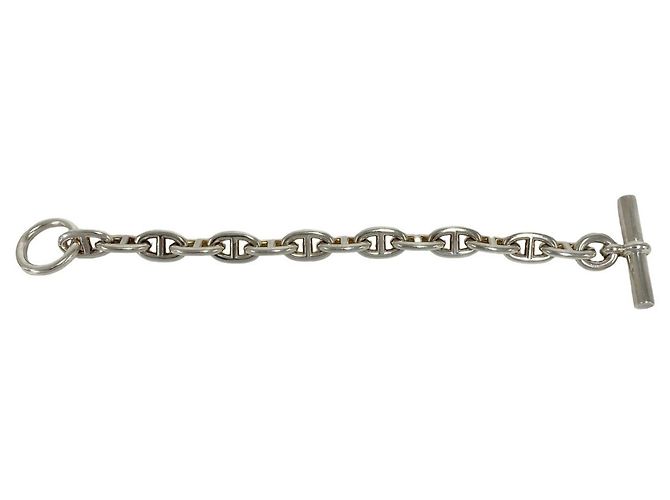 Hermès Bracciale Hermes Chaine d'Ancre MM Argento - vista 6