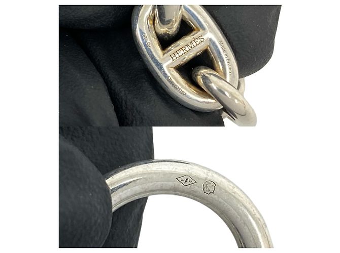 Hermès Hermes Chaine d'Ancre MM 13-Link Charm Bracelet Argento - vista 3
