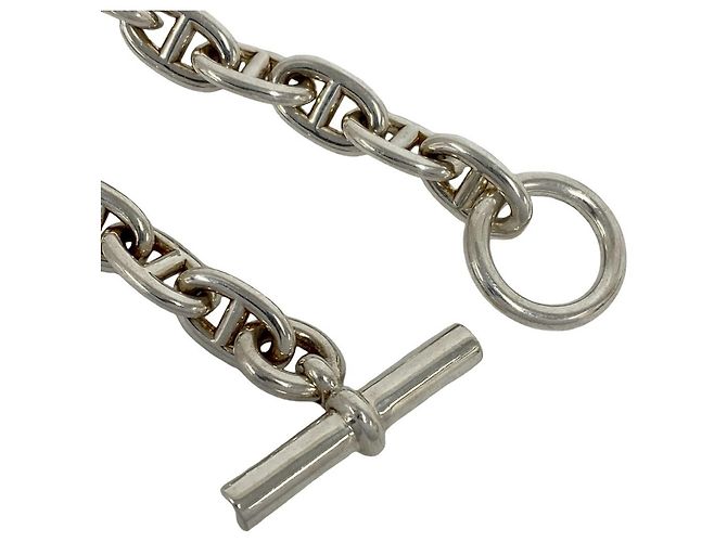 Hermès Hermes Chaine d'Ancre MM 13-Link Charm Bracelet Argento - vista 4